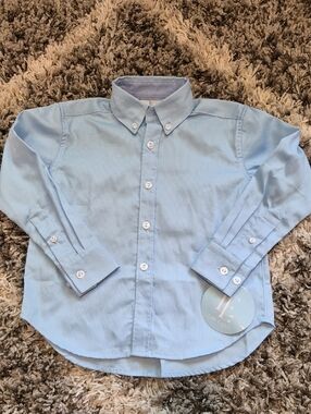 Little English Blue Button Down Shirt